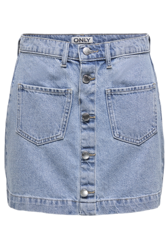 ONLAMAZING HW SKIRT TAI DNM NOOS 15349035 Light Blue Denim